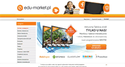 Desktop Screenshot of edu-market.pl
